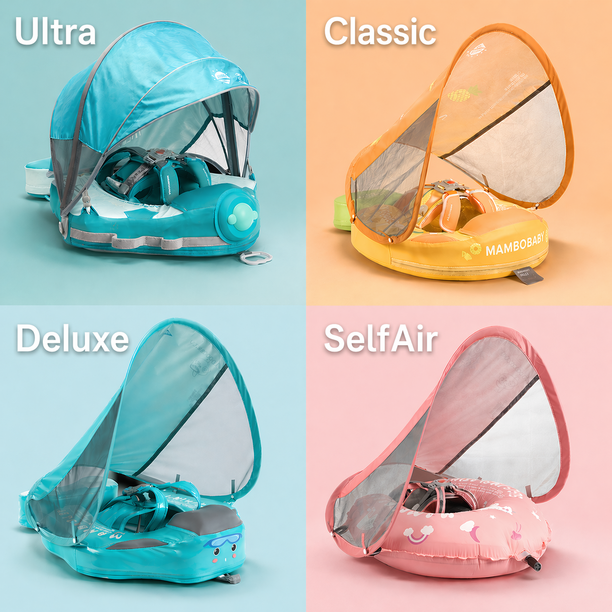 Meet the 4 Mambobaby Float Series