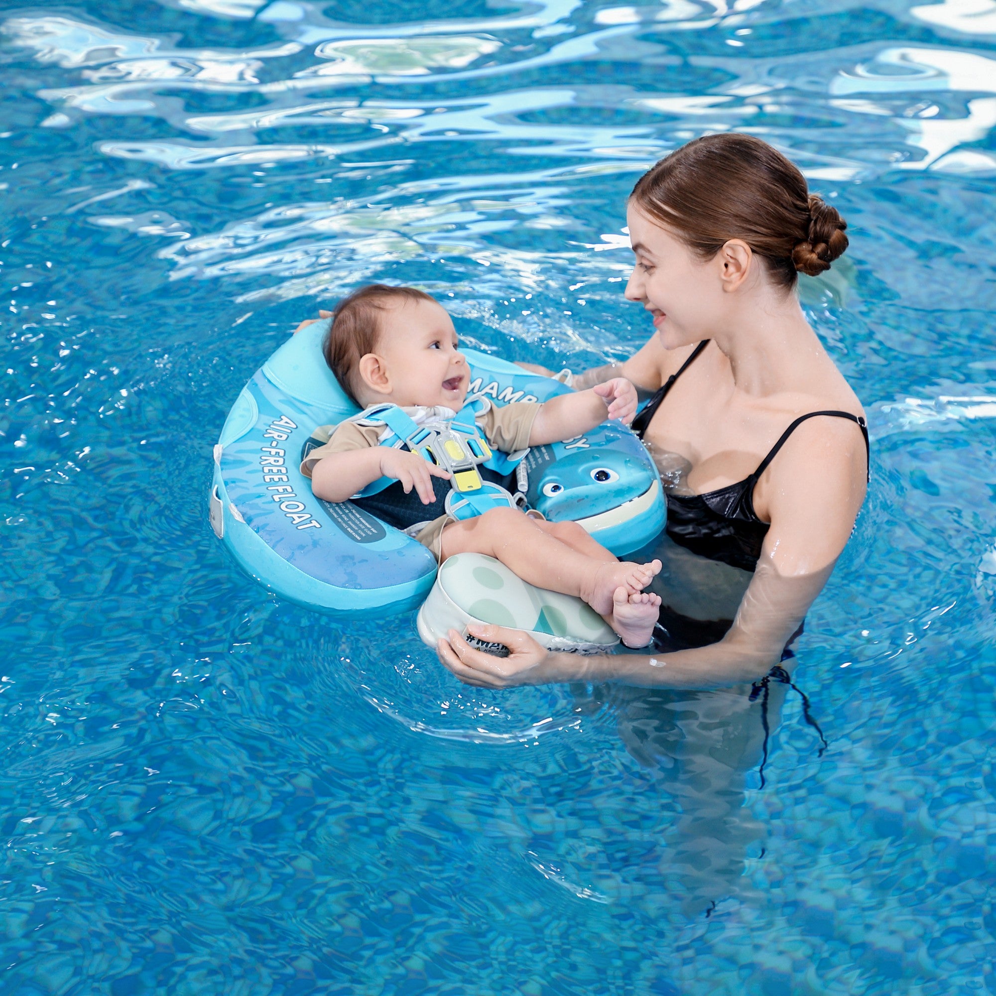 Mambobaby Float with Canopy and Tail Dino Egg