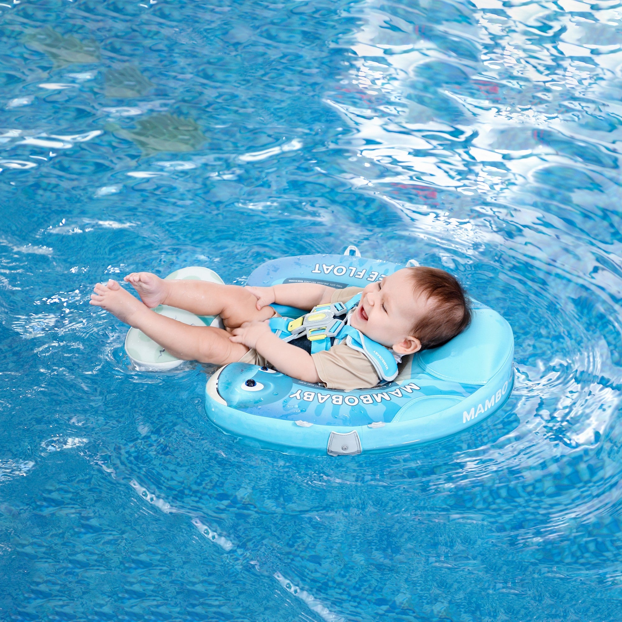 Mambobaby Float with Canopy and Tail Dino Egg