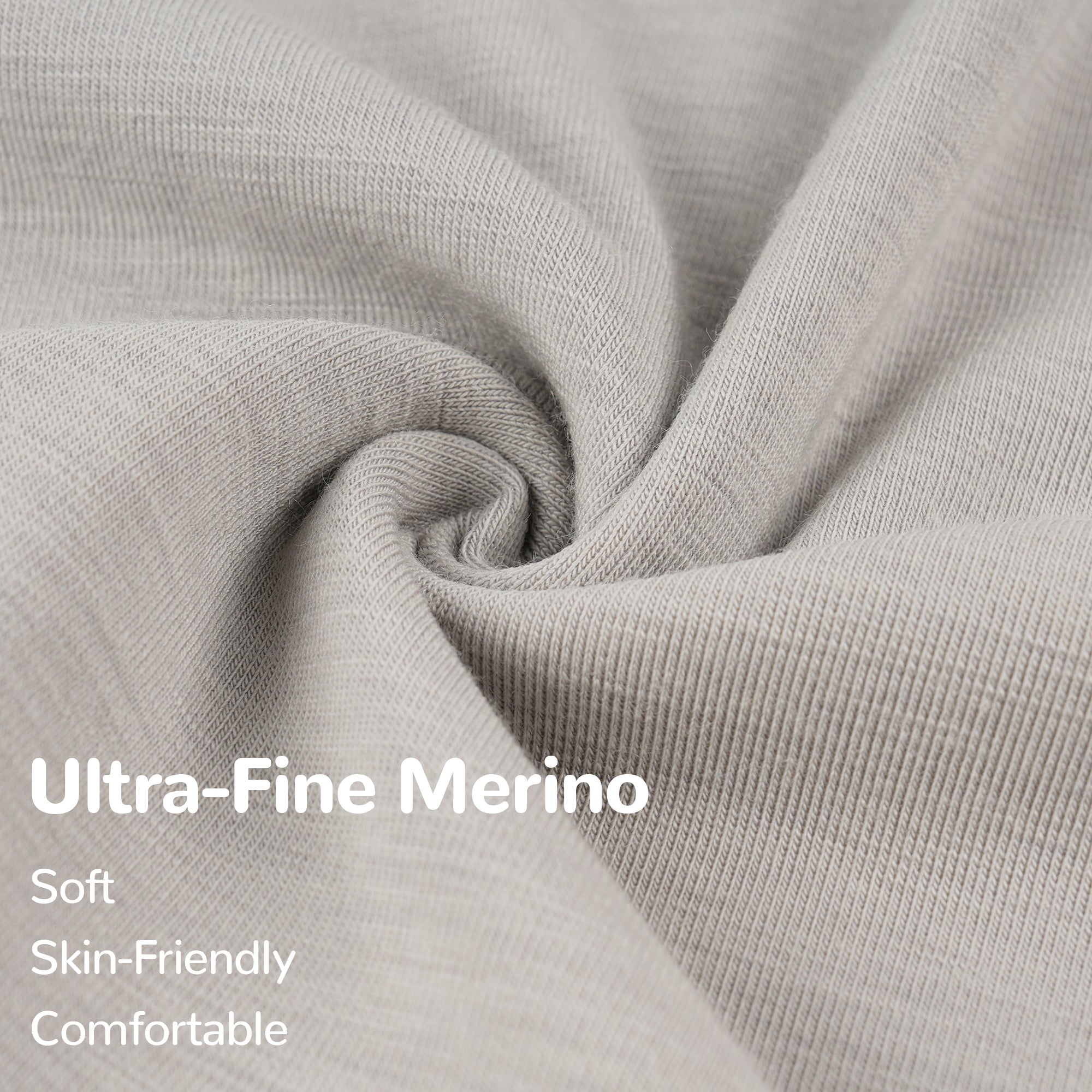 All-Season Merino Sleep sack - Snackyphant Grey