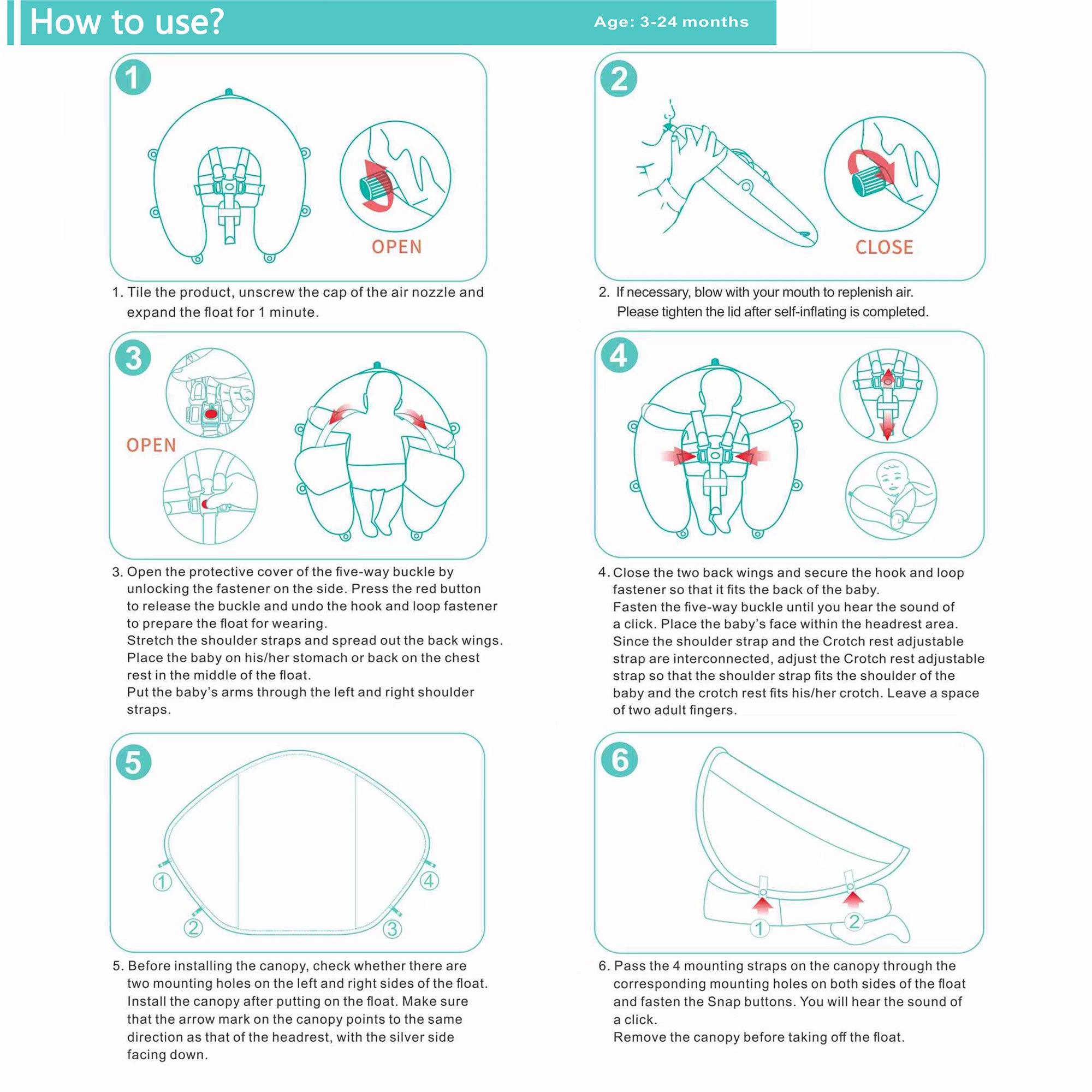 Mambobaby Float Self-Inflating Lite