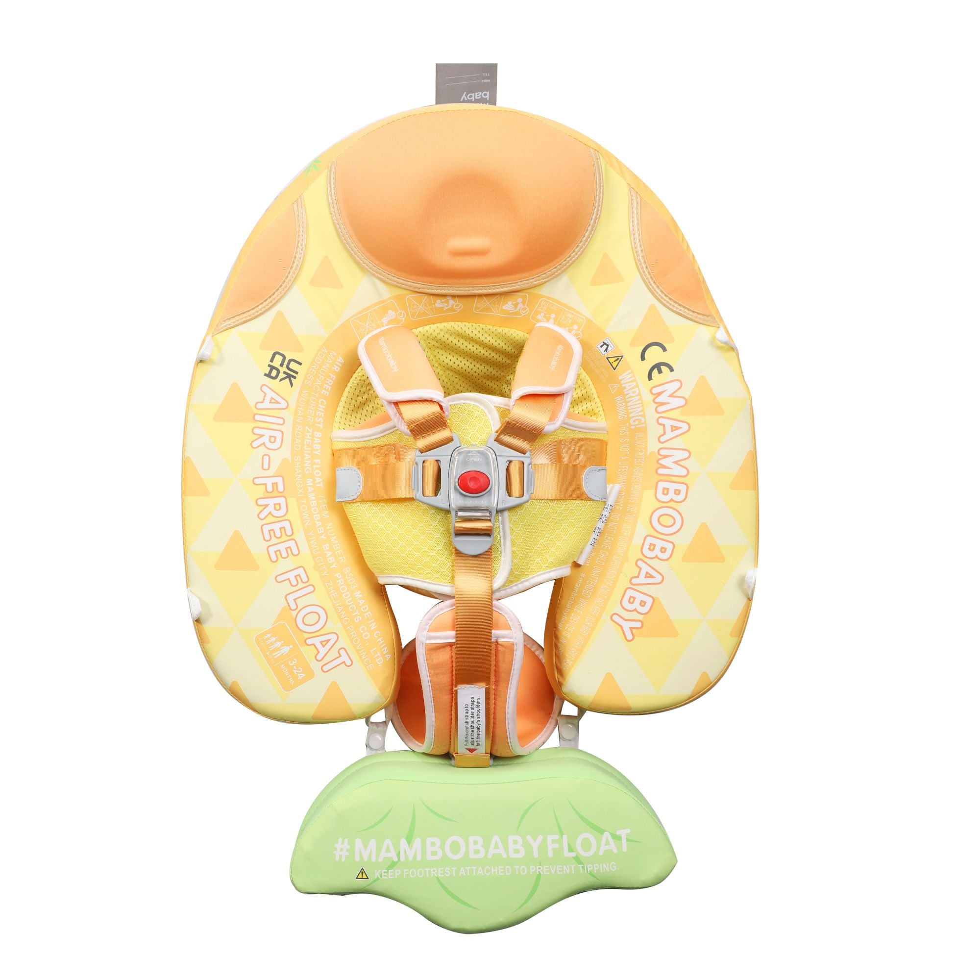 Mambobaby Float with Canopy and Tail Pineapple