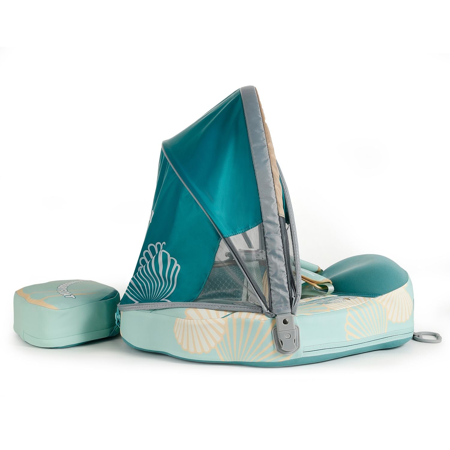 Mambobaby Float with Canopy and Tail Seashell