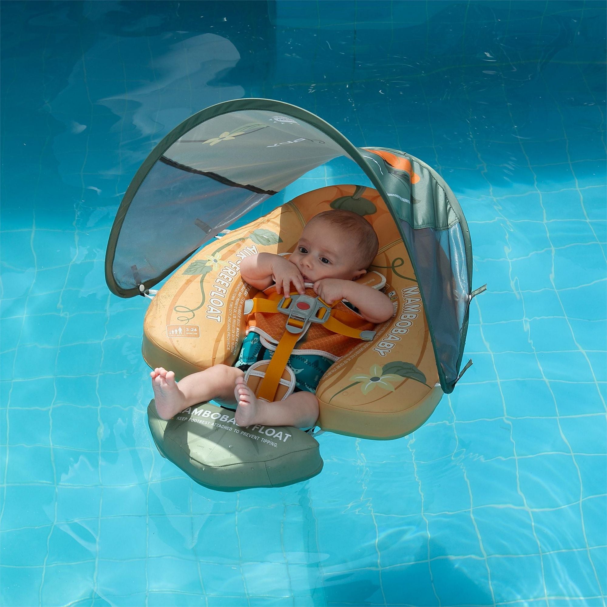 Mambobaby Float with Canopy and Tail Pumpkin