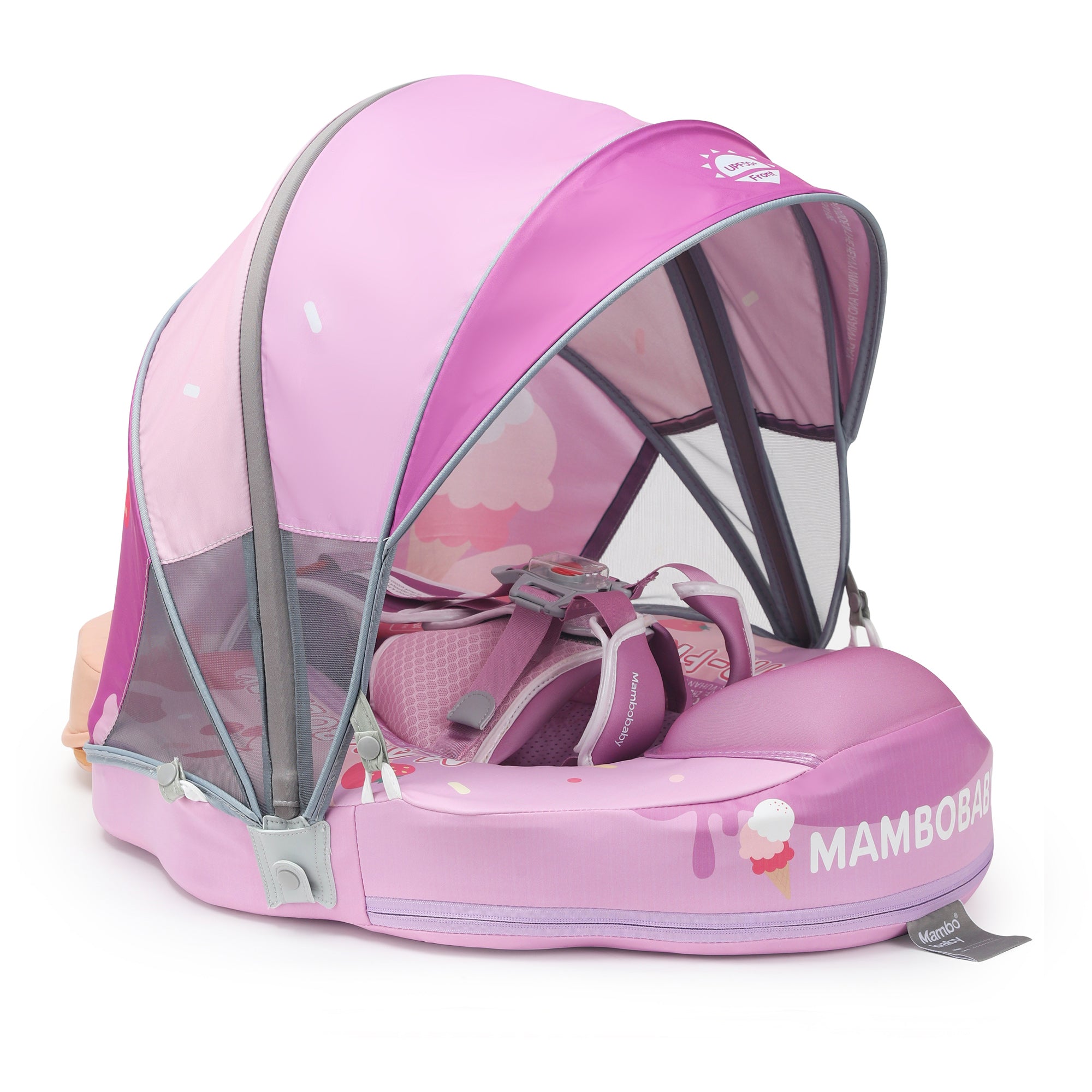 Mambobaby Float with Canopy and Tail Ice Cream