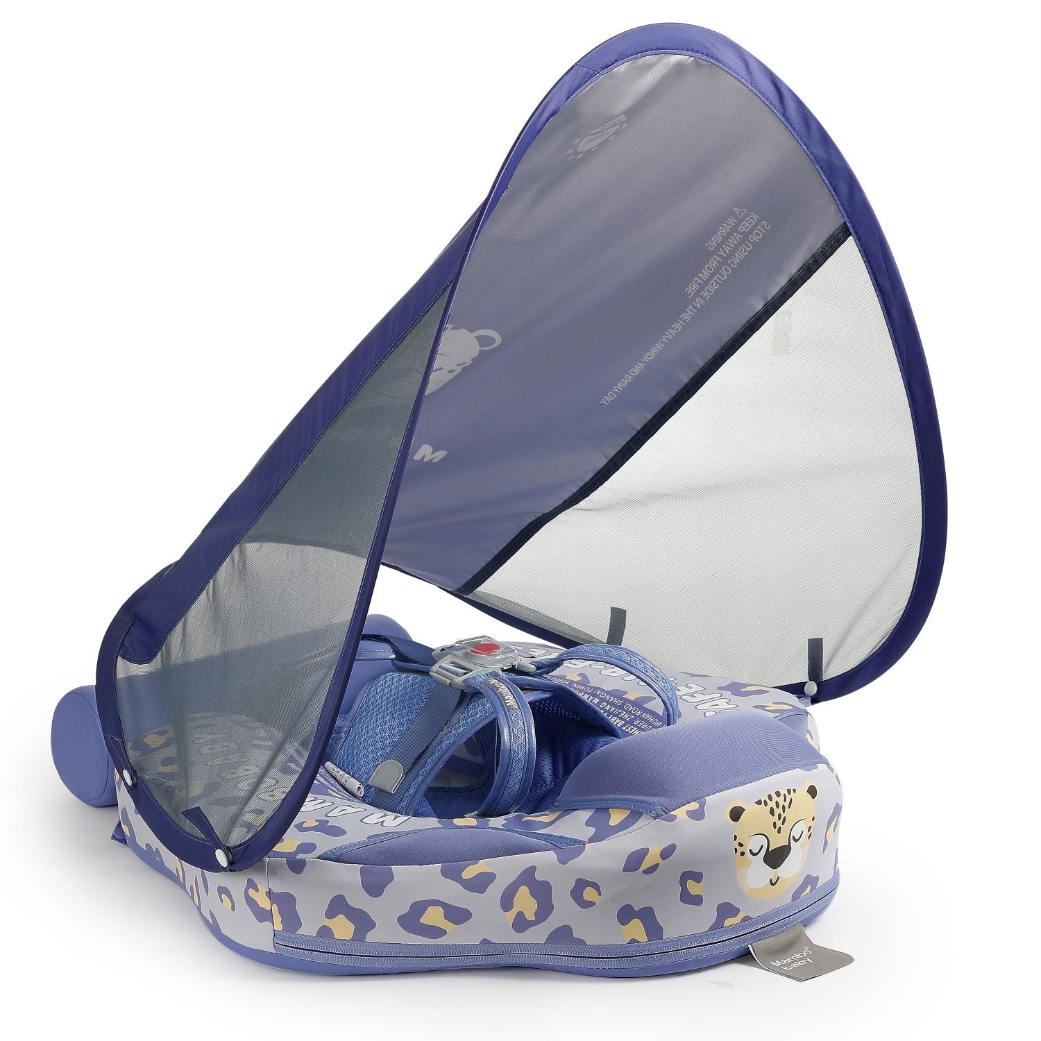 Mambobaby Float with Canopy and Tail Leopard