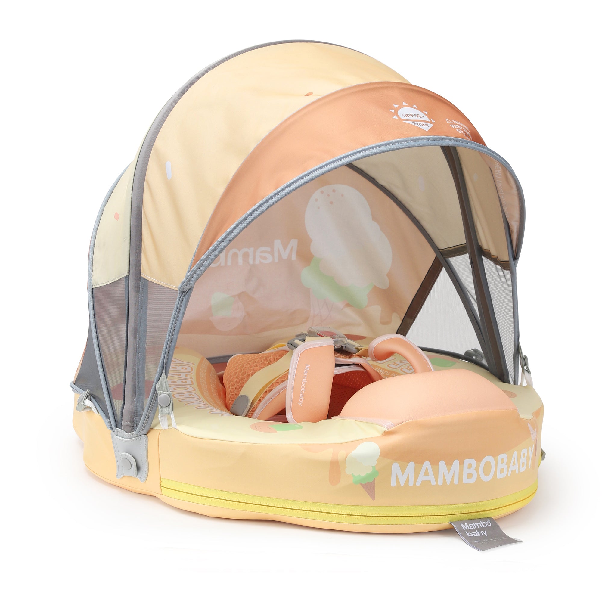 Mambobaby Float with Canopy and Tail Ice Cream