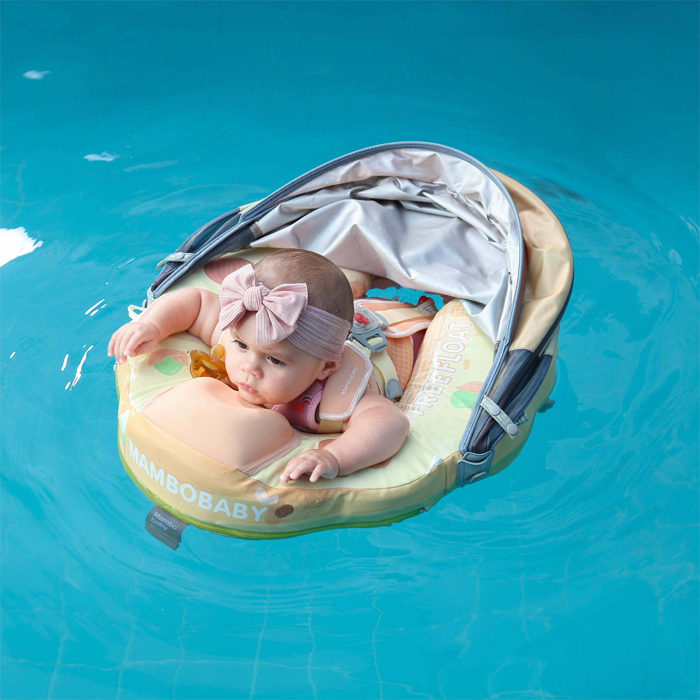 Canopy Mambo Baby Swimming Float Baby Pool Float Weight Limit Swim