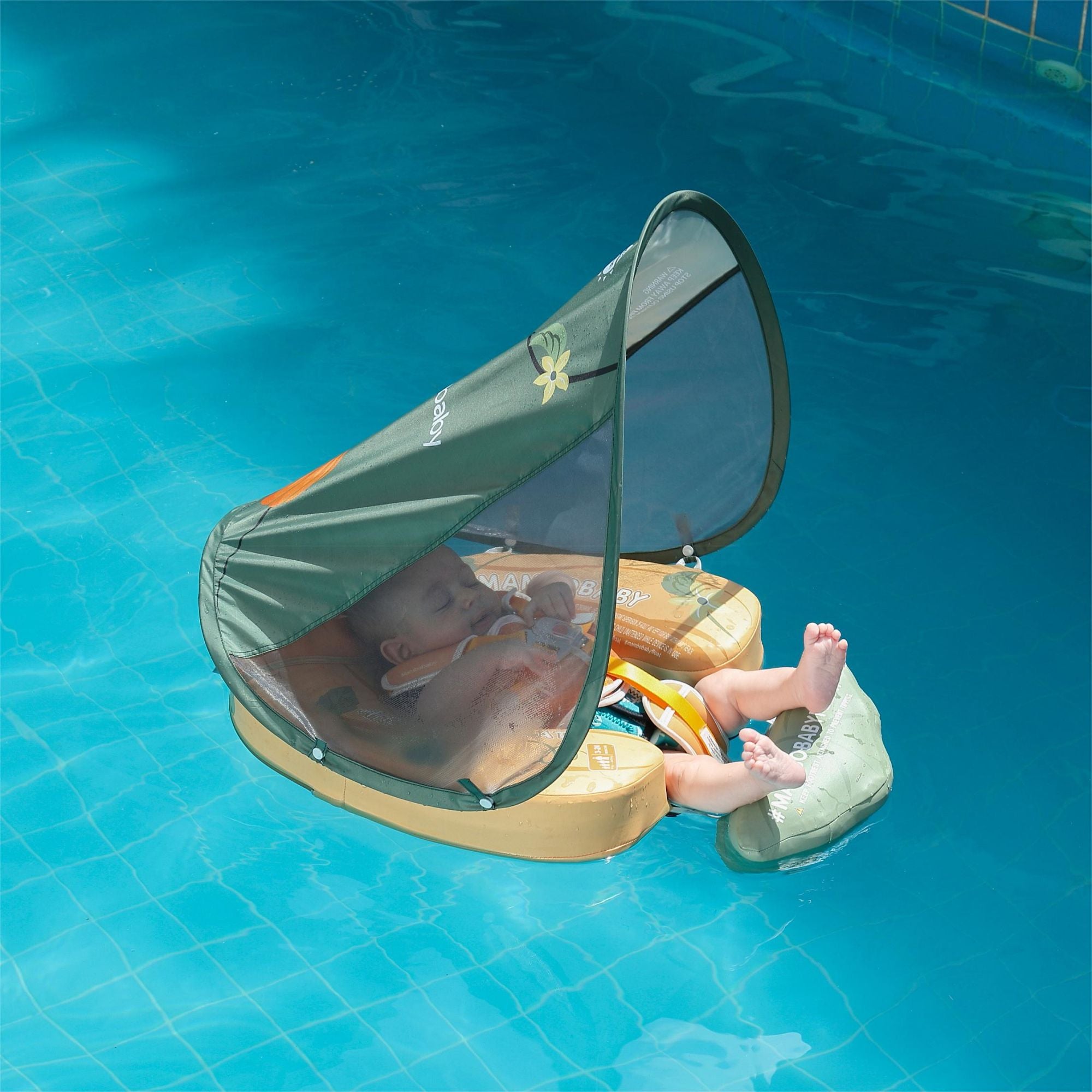 Mambobaby Float with Canopy and Tail Pumpkin