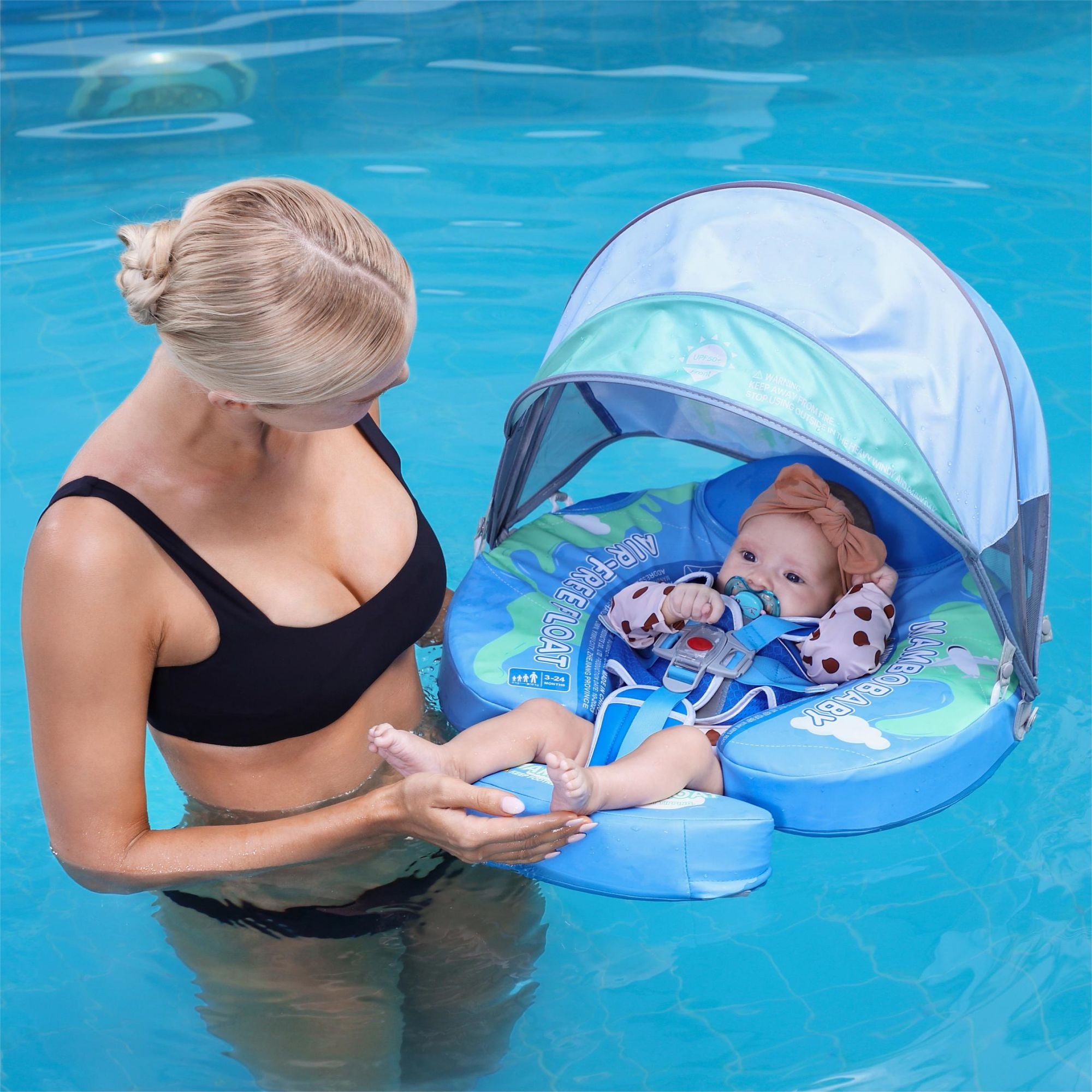 Mambobaby Float with Canopy and Tail Earth