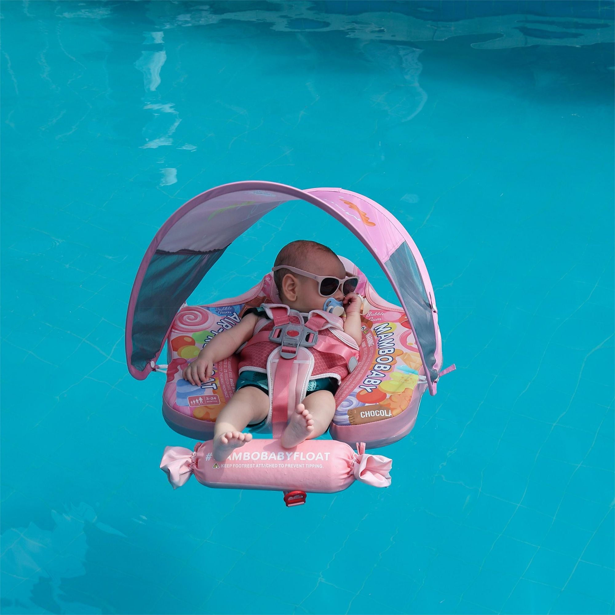 Mambobaby Float with Canopy and Tail Candy