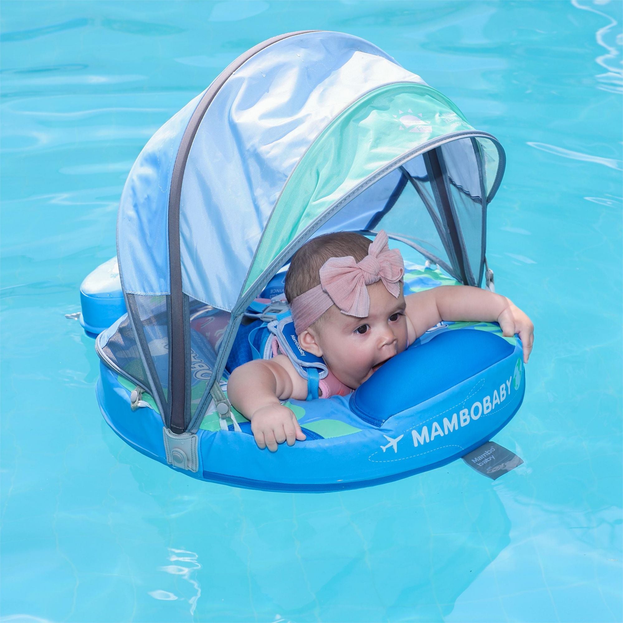 Mambobaby Float with Canopy and Tail Earth