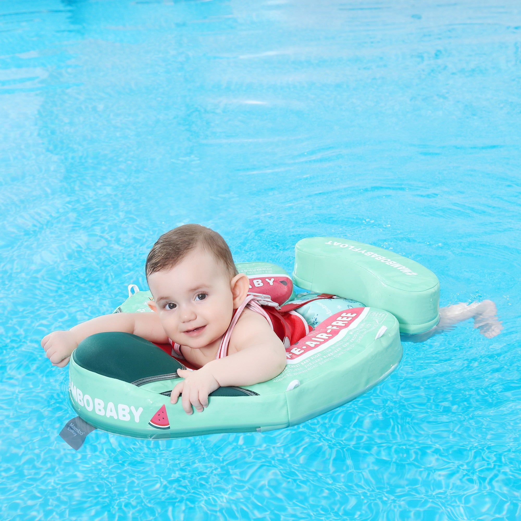 Mambobaby Float with Canopy and Tail Watermelon