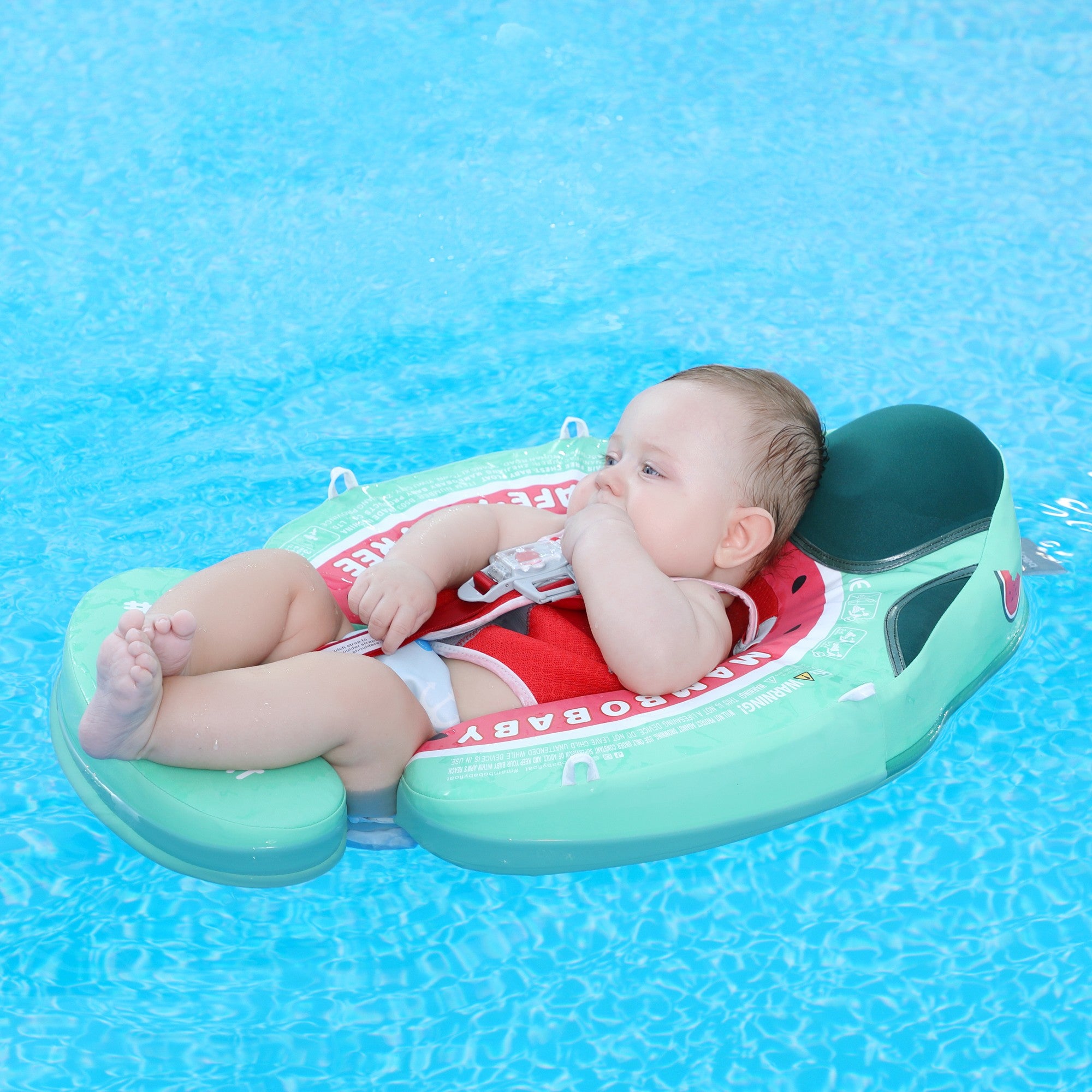 Mambobaby Float with Canopy and Tail Watermelon