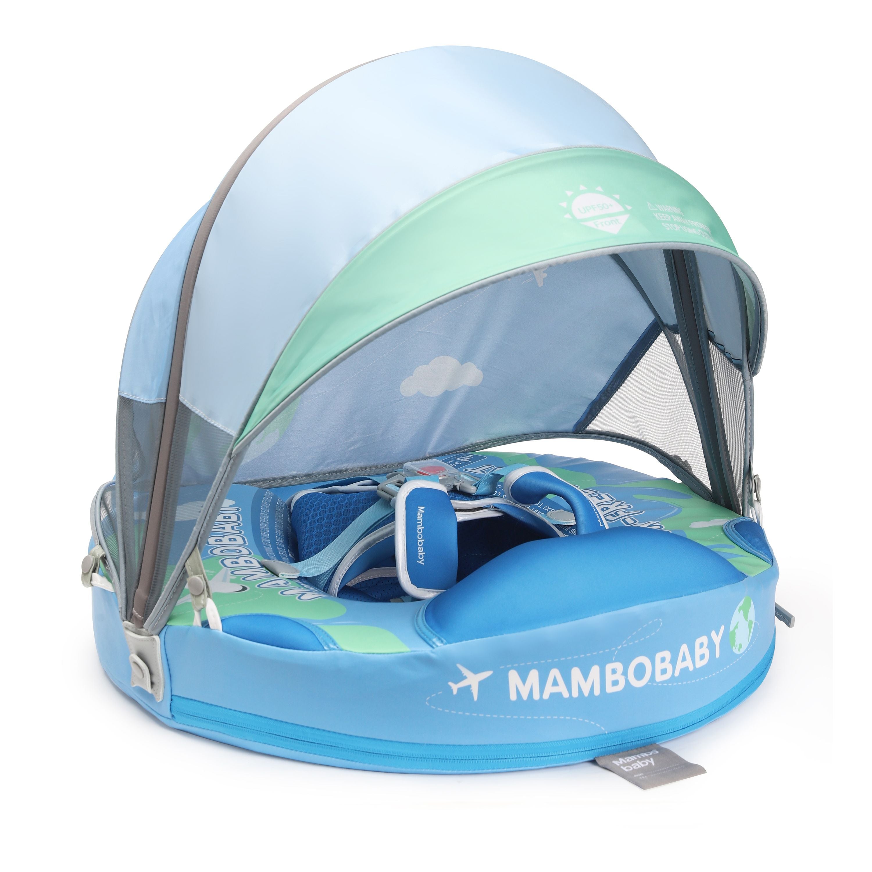 Mambobaby Float with Canopy and Tail Earth