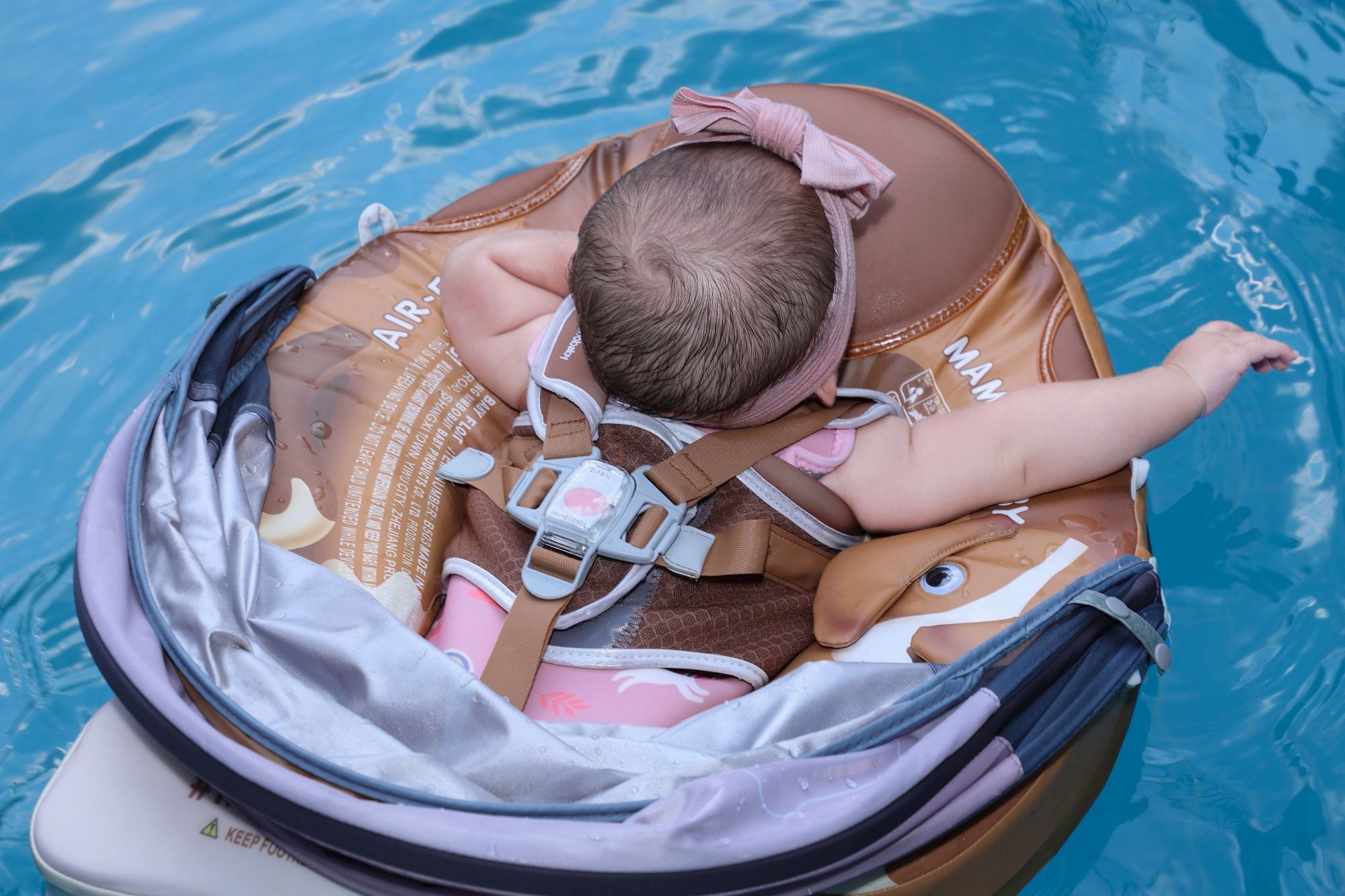 Mambobaby Float with Canopy and Tail Puppy