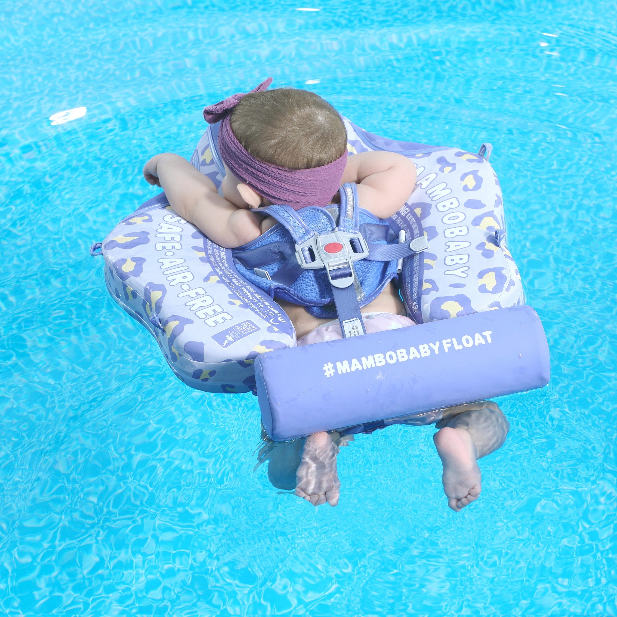 Mambobaby Float with Canopy and Tail Leopard