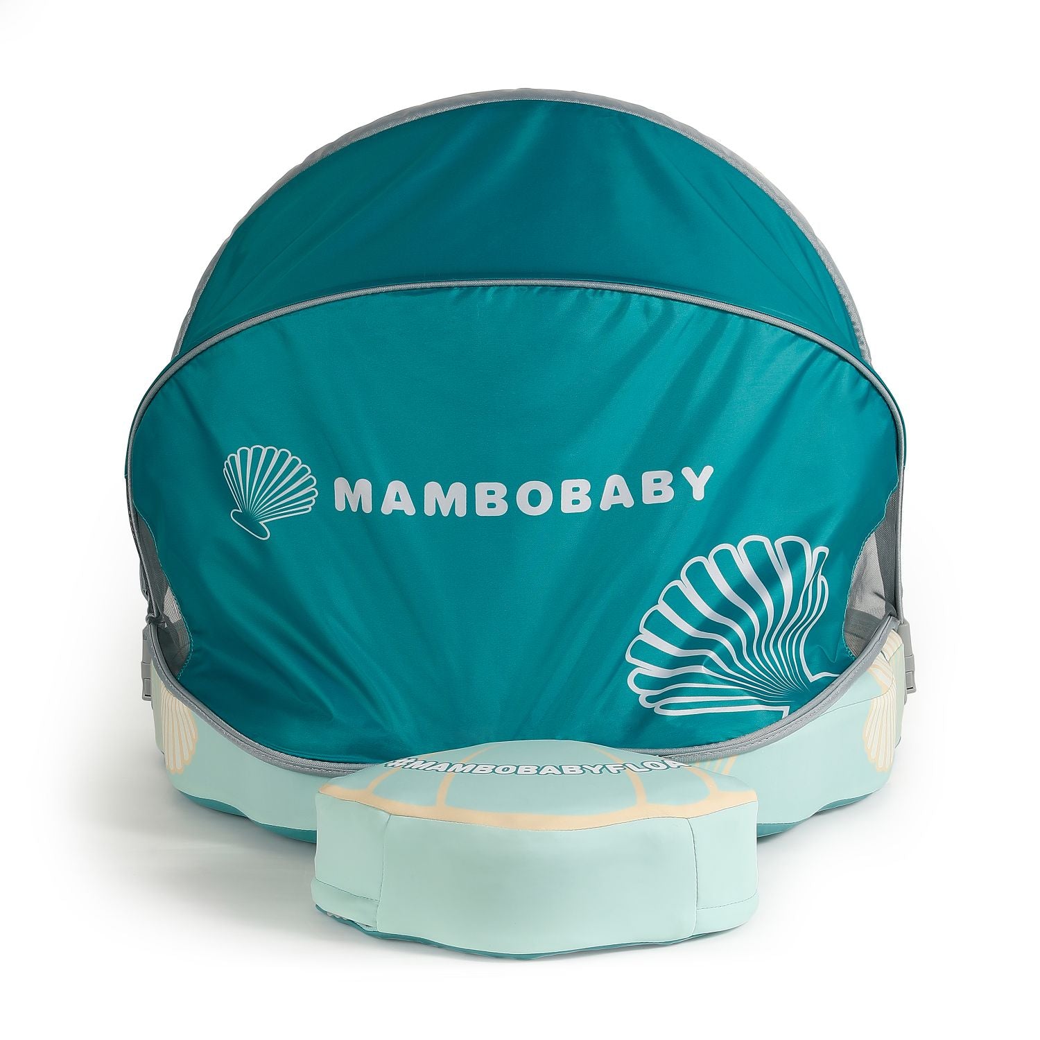 Mambobaby Float with Canopy and Tail Seashell