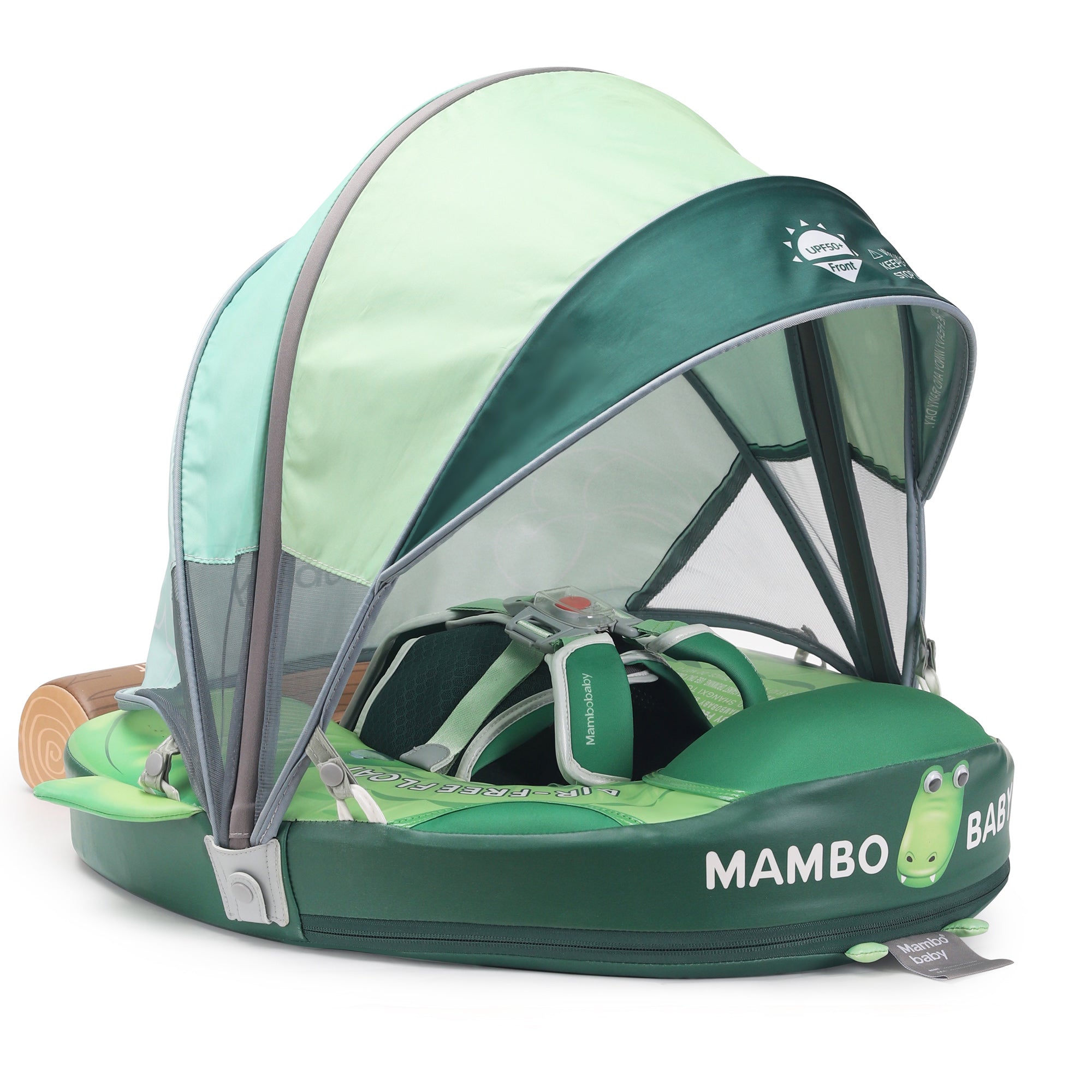 Mambobaby Float with Canopy and Tail Crocodile