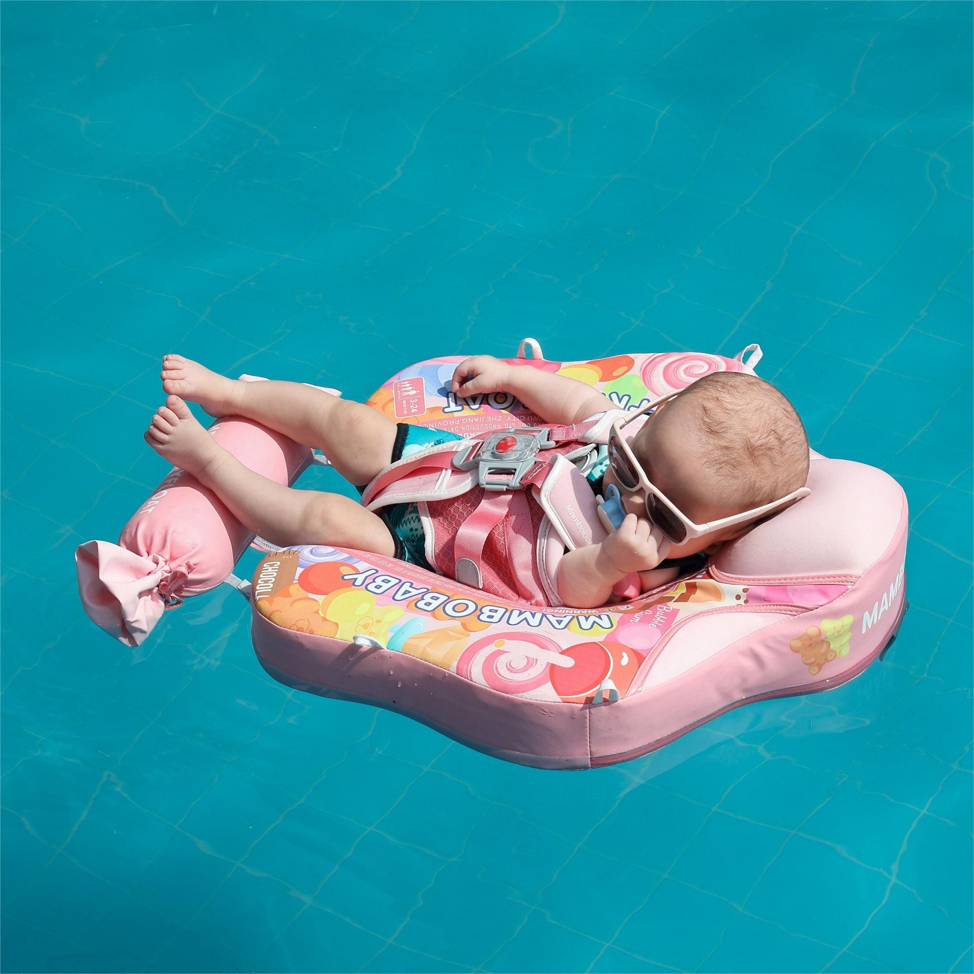 Mambobaby Float with Canopy and Tail Candy