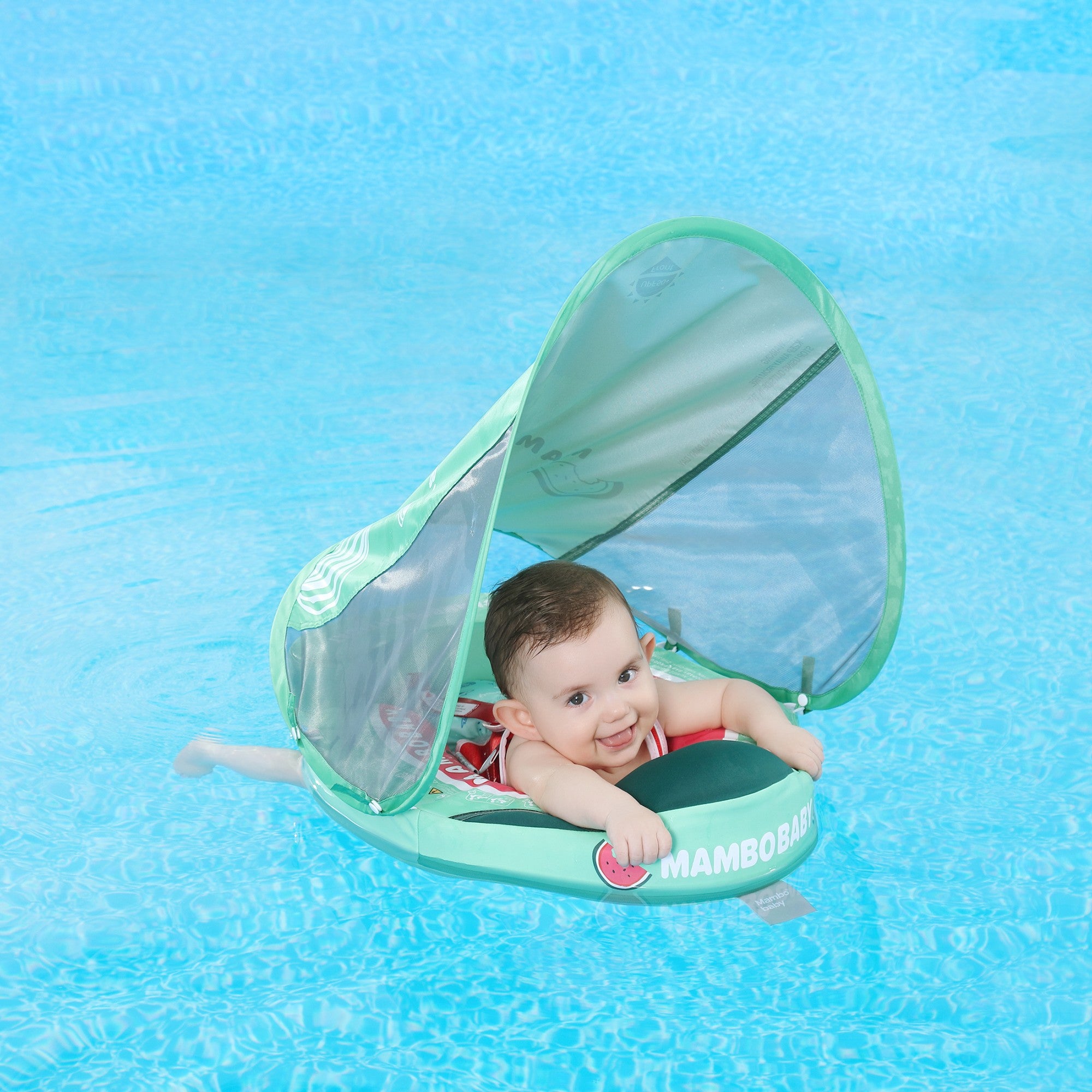 Mambobaby Float with Canopy and Tail Watermelon