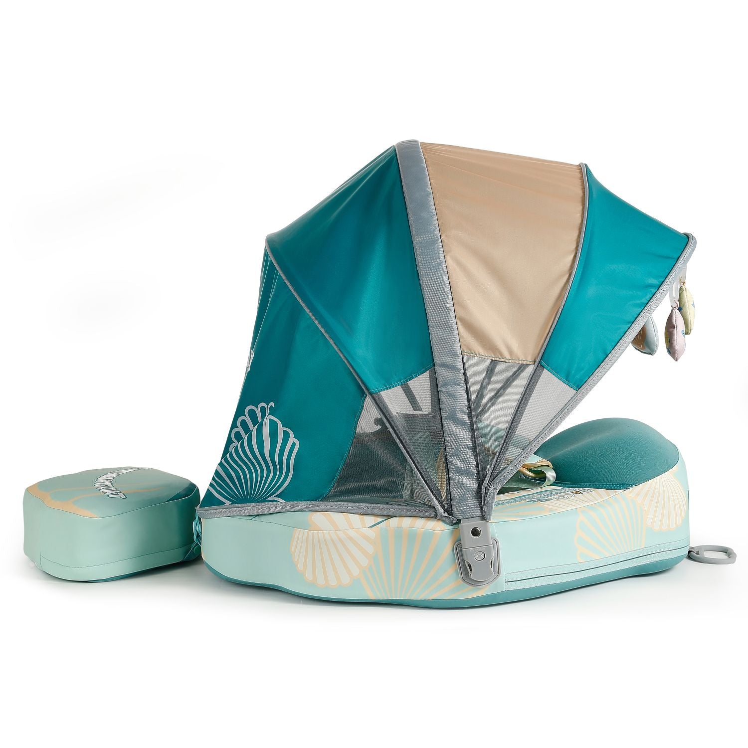 Mambobaby Float with Canopy and Tail Seashell