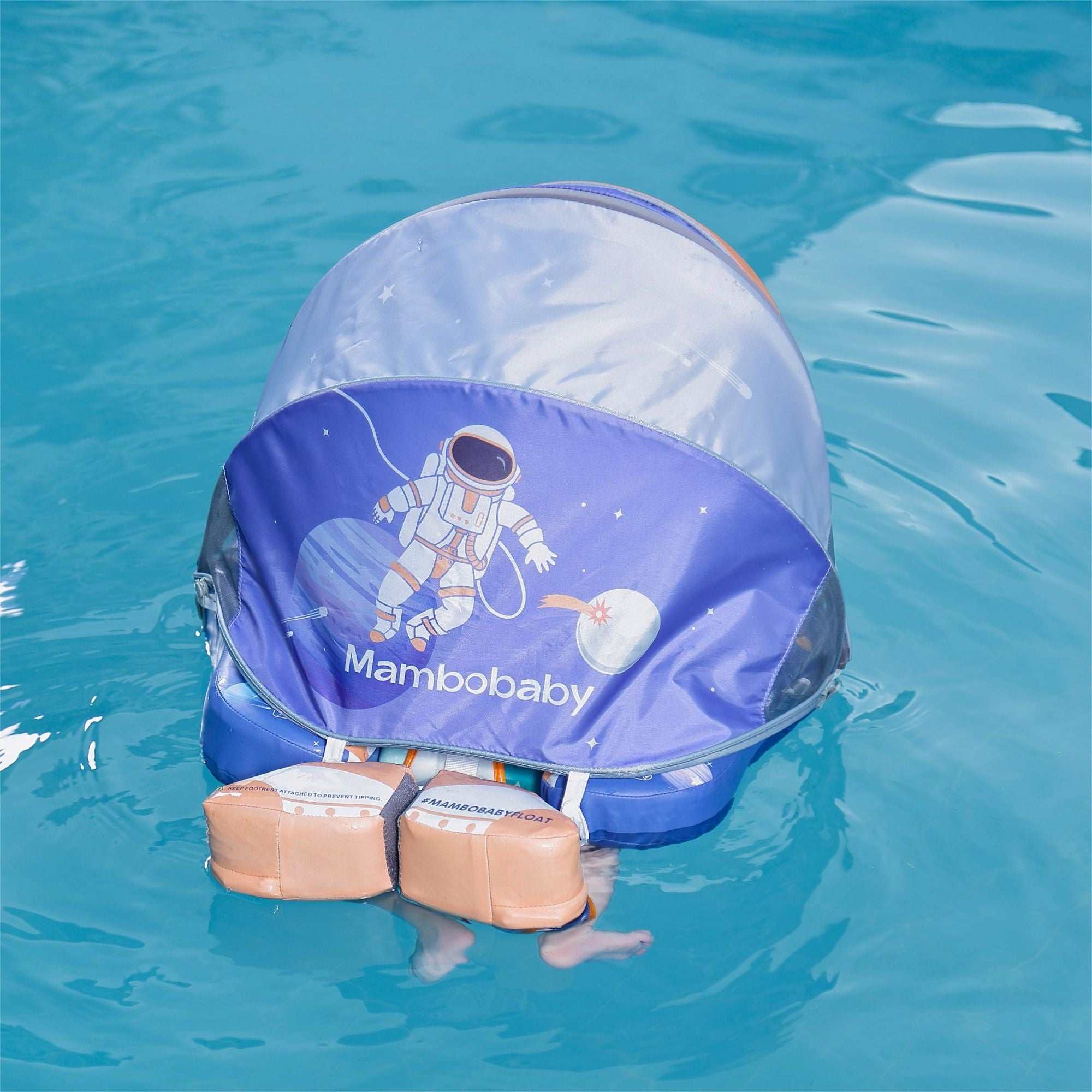 Mambobaby Float with Canopy and Tail Astronaut