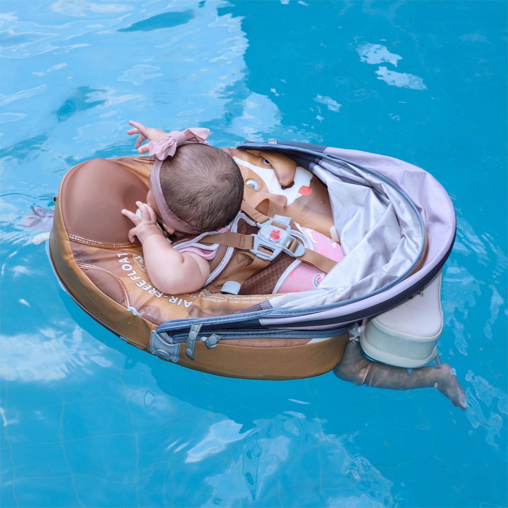 Mambobaby Float with Canopy and Tail Puppy