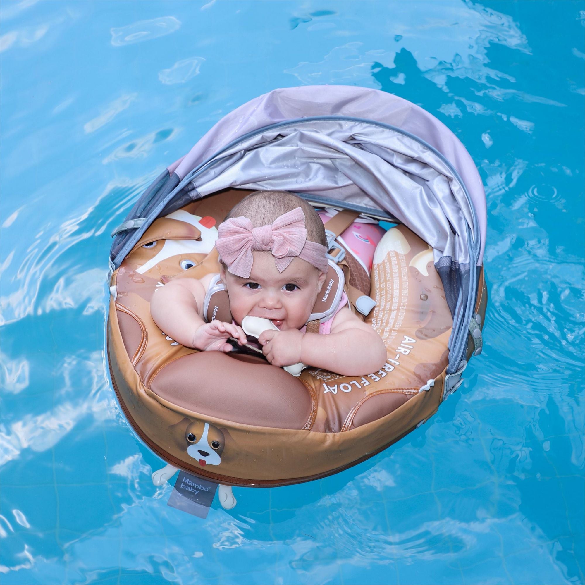 Mambobaby Float with Canopy and Tail Puppy