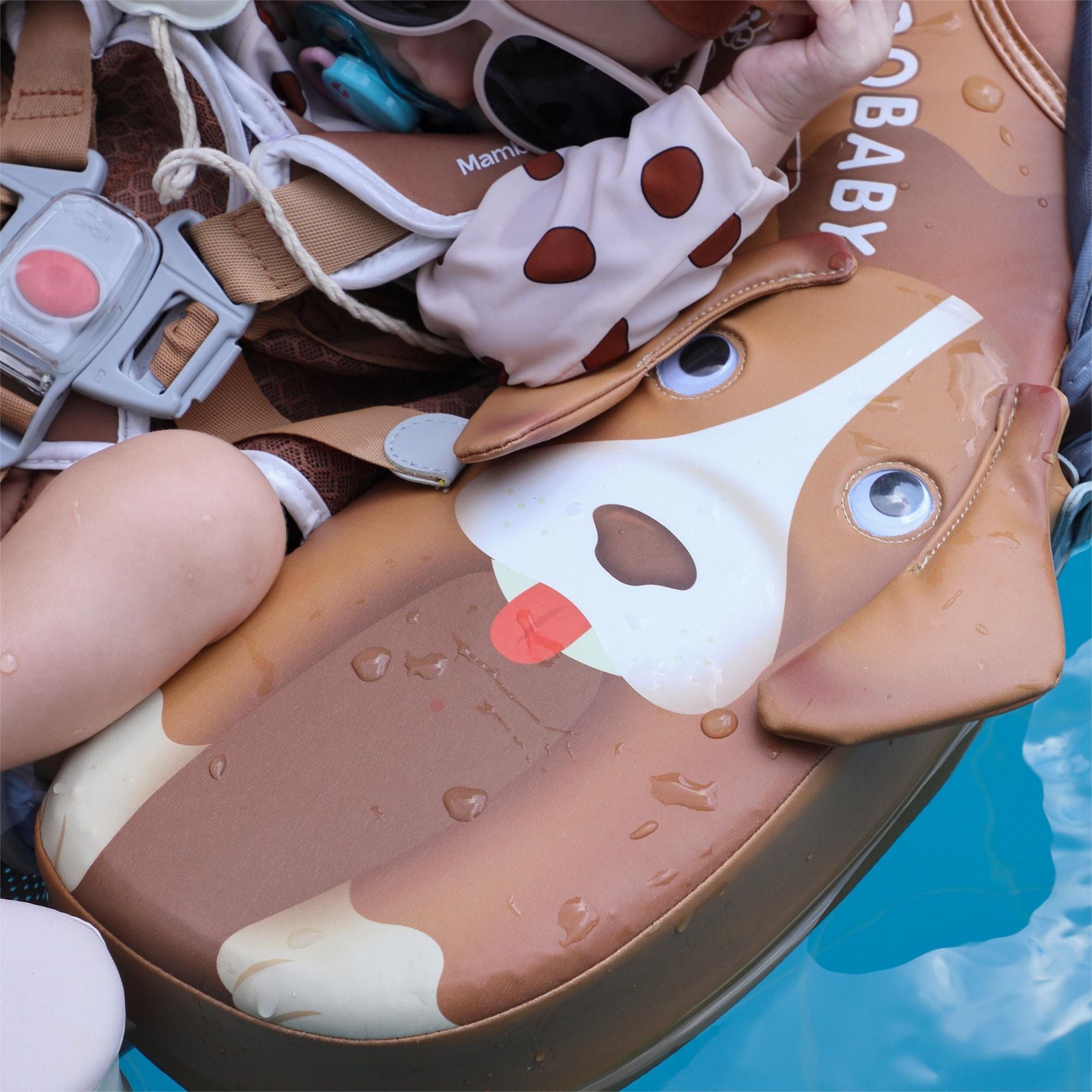 Mambobaby Float with Canopy and Tail Puppy