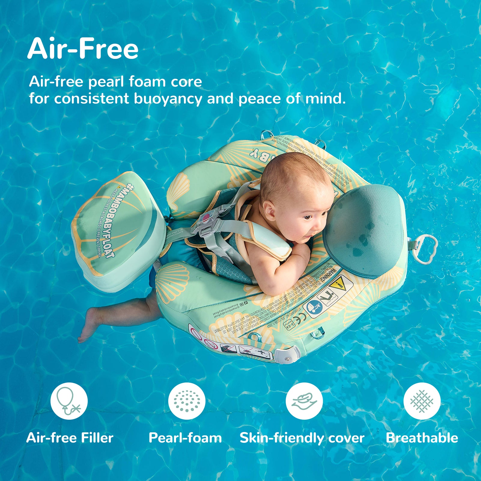 Mambobaby Float Seashell | No Canopy Included
