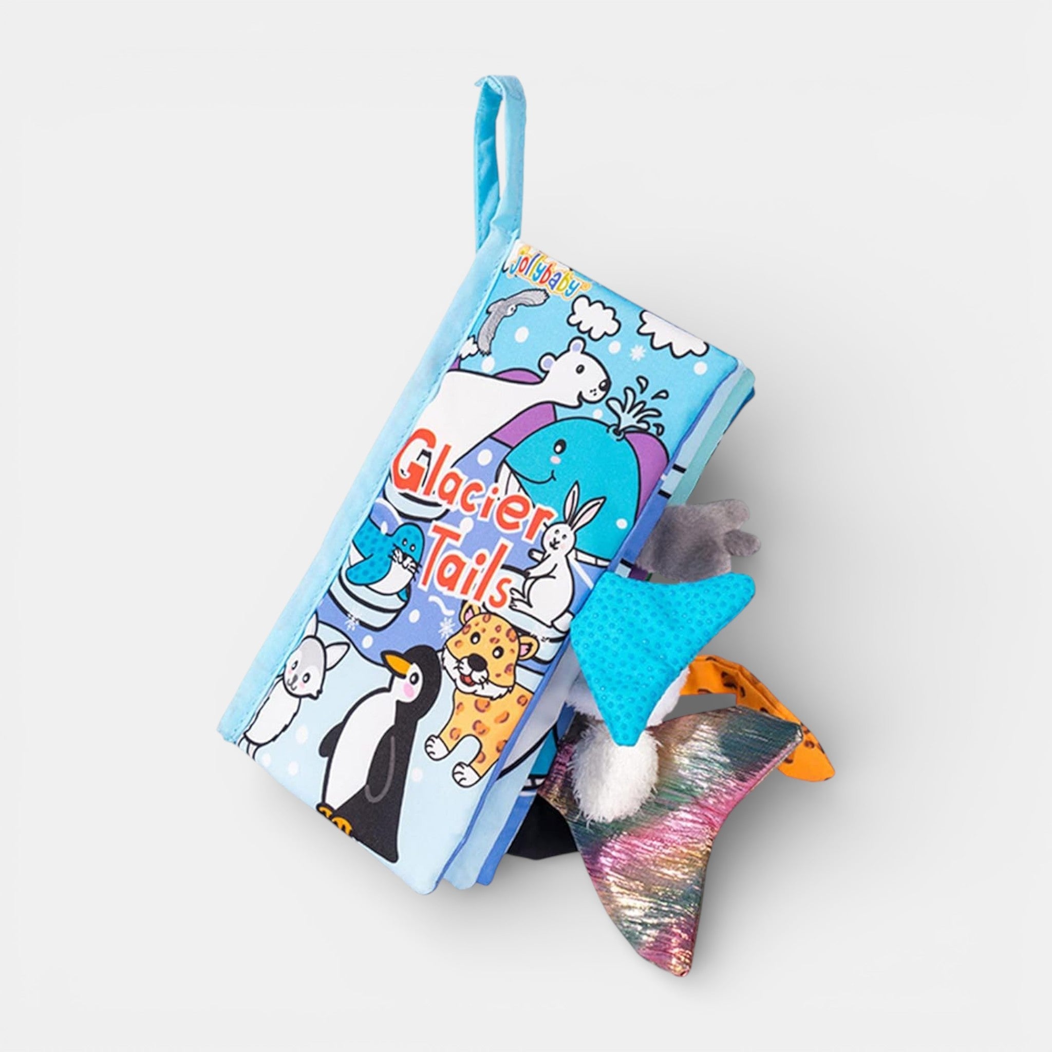 Tail Friends™ Sensory Cloth Book - Glacier