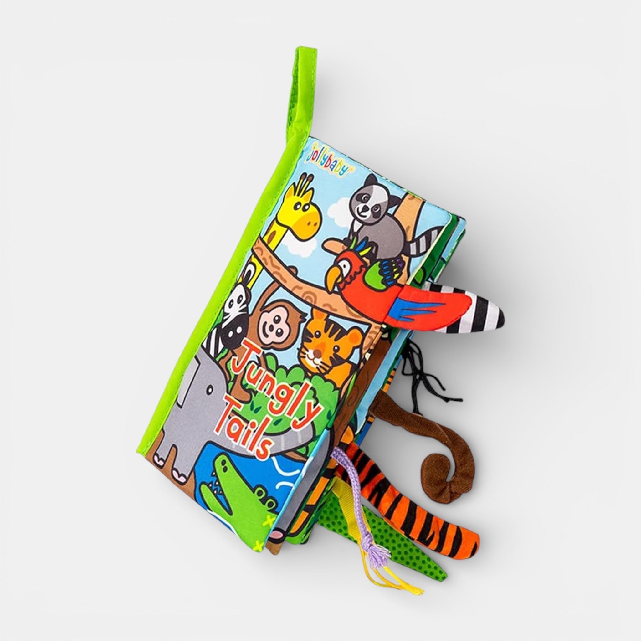 Tail Friends™ Sensory Cloth Book - Jungle