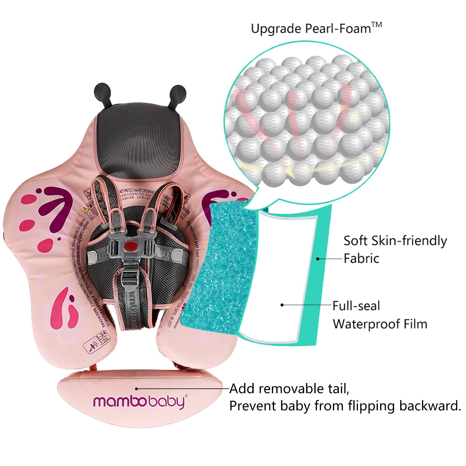 Mambobaby Float Butterfly