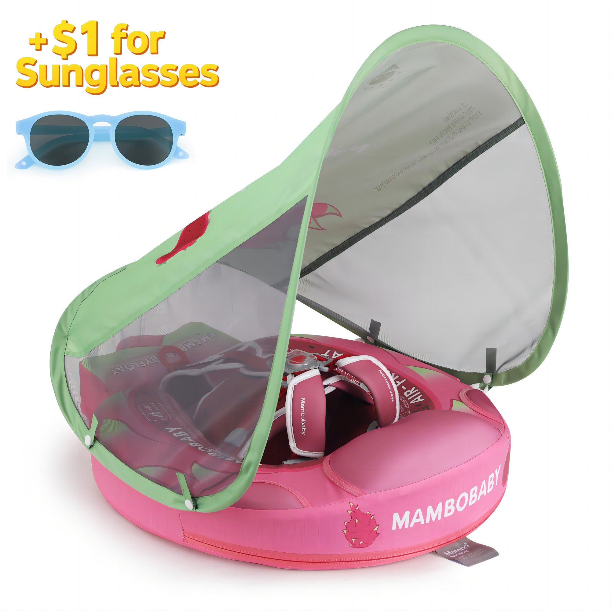 Mambobaby Float with Canopy and Tail Dragon Fruit