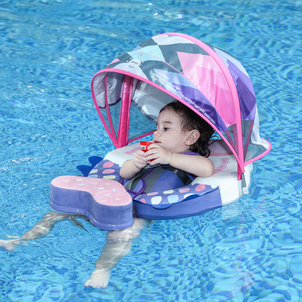 Mambobaby Float Colorfish Canopy Tail Infant Pool 0-3 Months