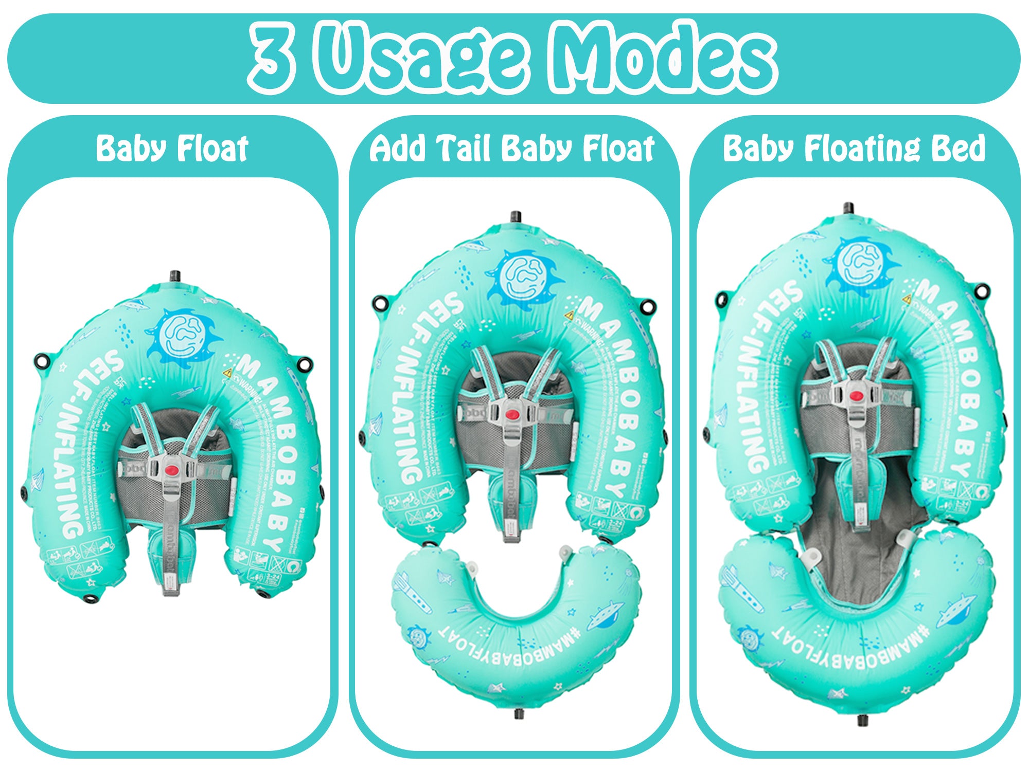 Mambobaby Float Floating Bed with Canopy