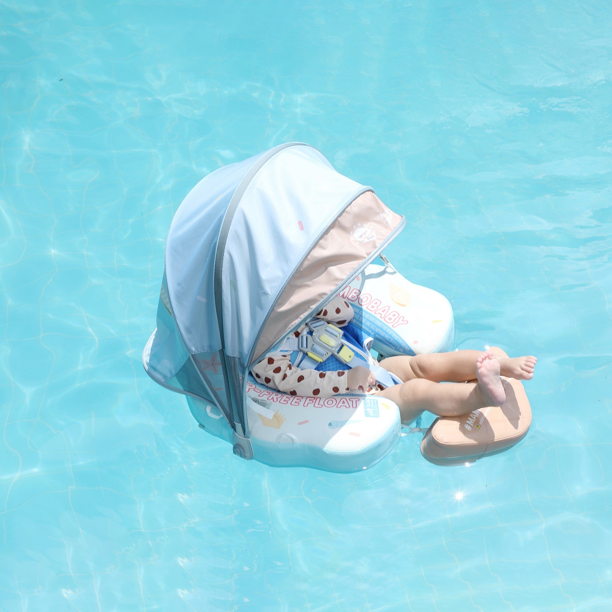 Mambobaby Float with Canopy and Tail Ice Cream