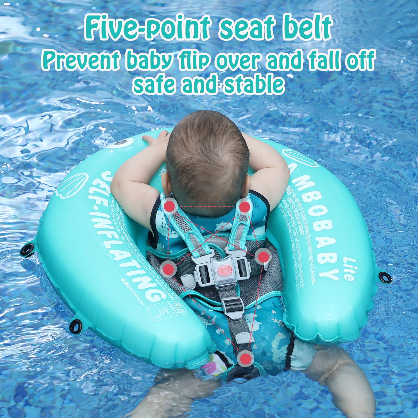 Mambobaby Float Lite Self-Inflating with Canopy